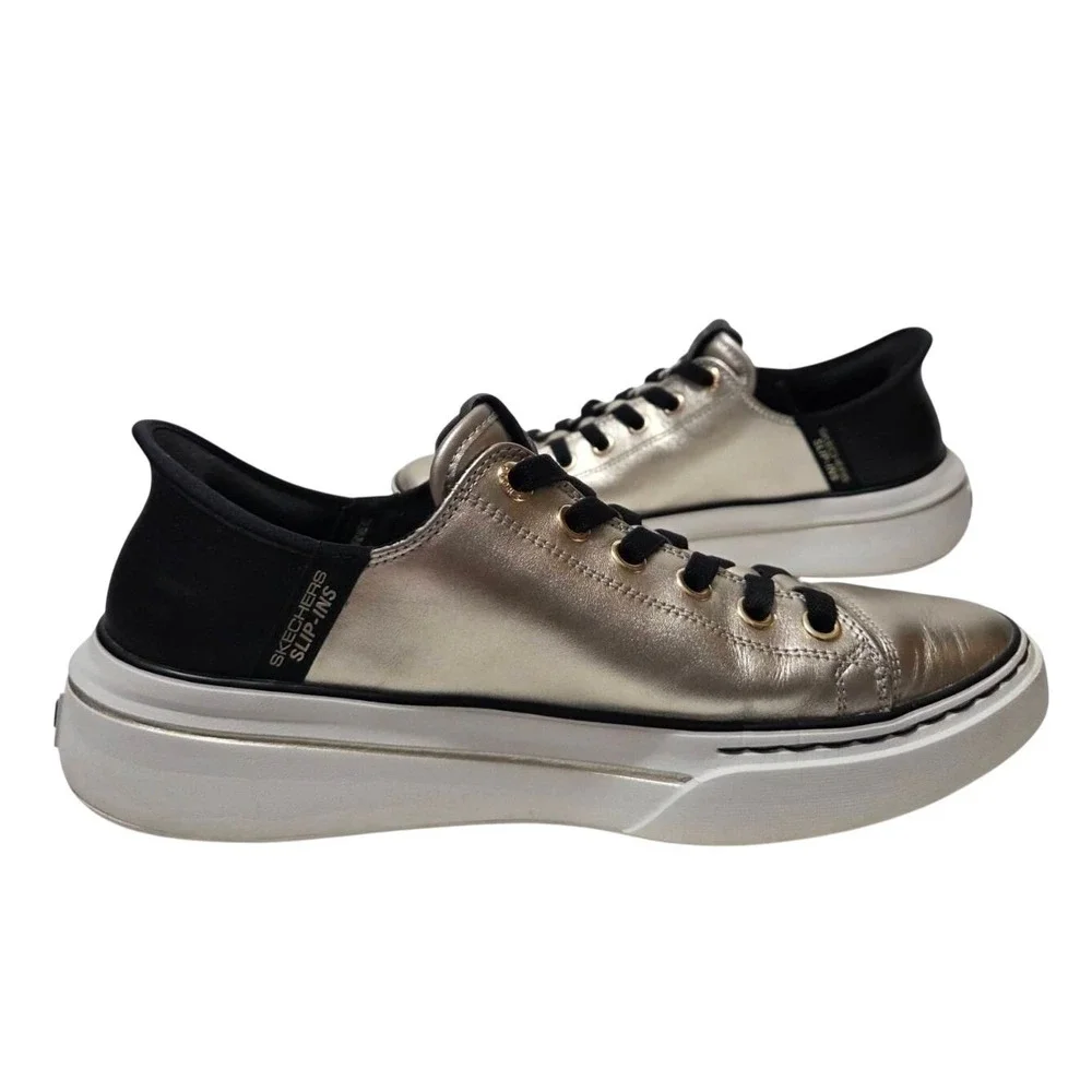 Skechers Snoop Dogg Slip-ins Snoop One Double G Gold Sneakers Men 9 /Women‎ 10.5